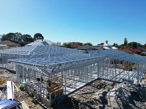 Steel Frames WA project